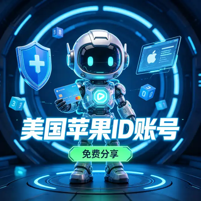 Apple ID 账号身份与美国 App Store 地区设置示意图